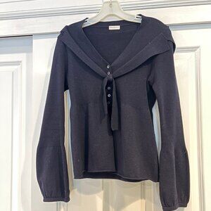 Rivamonti Navy Wool Sweater Size S